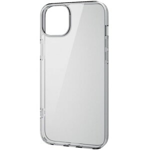 �y���[���֑Ή��z�G���R���iELECOM�j�@iPhone15Plus�p�n�C�u���b�h�P�[�X�@�X�^���_�[�h�@�N���A�@�y�i�ԁFPM-A23BHVCKCR�z