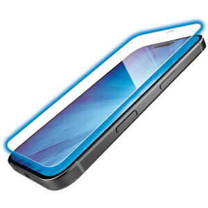 �y���[���֑Ή��z�G���R���iELECOM�j�@iPhone16�^15�p�t�B�����@�u���[���C�g�J�b�g�@�w��h�~�@���˖h�~�@�y�i�ԁFPM-A24AFLBLN�z