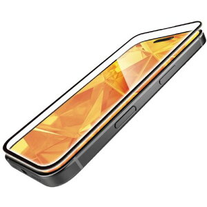 �y���[���֑Ή��z�G���R���iELECOM�j�@iPhone16�^15�p�K���X�t�B�����@�t���[���t���@�S�����@0�D21mm�@�������@�y�i�ԁFPM-A24AFLGFO�z
