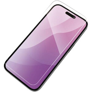 �y���[���֑Ή��z�G���R���iELECOM�j�@iPhone16�^15�p�K���X�t�B�����@���˖h�~�@�y�i�ԁFPM-A24AFLGGM�z