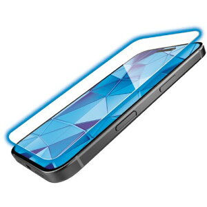 �y���[���֑Ή��z�G���R���iELECOM�j�@iPhone16�^15�p�K���X�t�B�����@�����x�@�S�����@0�D21mm�@�������@�u���[���C�g�J�b�g�@�y�i�ԁFPM-A24AFLGHOBL�z