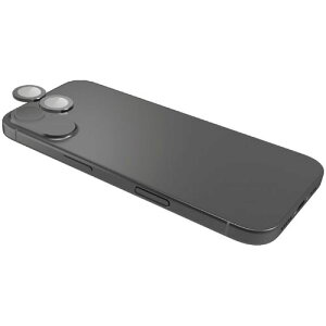 �y���[���֑Ή��z�G���R���iELECOM�j�@iPhone16�^16Plus�p�J���������Y�K���X�t�B�����@�u���b�N�@�y�i�ԁFPM-A24AFLLGBK�z