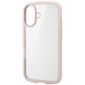 �y���[���֑Ή��z�G���R���iELECOM�j�@iPhone16�p�^�t�X�������C�g�P�[�X�@�t���[���@�w�ʃN���A�@�X�g���b�v�V�[�g�t�@�s���N�@�y�i�ԁFPM-A24ATSLFCPN�z