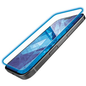 �y���[���֑Ή��z�G���R���iELECOM�j�@iPhone16Pro�p�K���X�t�B�����@�_�C�������h�R�[�e�B���O�@�S�����@�������@�u���[���C�g�J�b�g�@�y�i�ԁFPM-A24CFLGDCOBL�z
