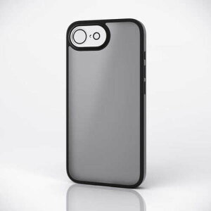 �y���[���֑Ή��z�G���R���iELECOM�j�@�n�C�u���b�h�P�[�X�@iPhone�@16e�p�@�Ɍ�Plus�@�}�b�g�u���b�N�@�y�i�ԁFPM-A25SHVCKKPBK�z