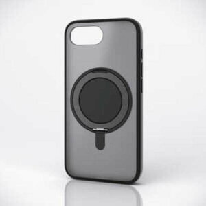 �G���R���iELECOM�j�@�n�C�u���b�h�P�[�X�@iPhone�@16e�p�@MAGKEEP�@�X�^���h�@�}�b�g�u���b�N�@�y�i�ԁFPM-A25SMAGSTBK�z