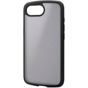 �y���[���֑Ή��z�G���R���iELECOM�j�@�^�t�X�������C�g�P�[�X�@iPhone�@16e�p�@�t���[���@�w�ʃN���A�@�X�g���b�v�V�[�g�t�@�}�b�g�u���b�N�@�y�i�ԁFPM-A25STSLFCBKM�z