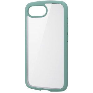 �y���[���֑Ή��z�G���R���iELECOM�j�@�^�t�X�������C�g�P�[�X�@iPhone�@16e�p�@�t���[���@�w�ʃN���A�@�X�g���b�v�V�[�g�t�@�O���[���@�y�i�ԁFPM-A25STSLFCGN�z