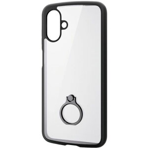 �y���[���֑Ή��z�G���R���iELECOM�j�@�^�t�X�������C�g�P�[�X�@Galaxy�@A25�@5G�p�@�t���[���J���[�@�w�ʃN���A�@�����O�t���@�u���b�N�@�y�i�ԁFPM-G253TSLFCRBK�z