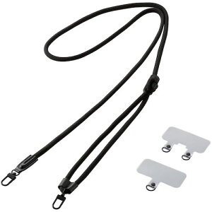 �G���R���iELECOM�j�@�X�}�z�V�����_�[�X�g���b�v�@�X�g���b�v�z�[���V�[�g�t���@�ەR�^�C�v�@6mm�@�u���b�N�@�y�i�ԁFP-STSDH2R06BK�z