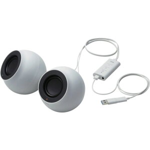 �G���R���iELECOM�j�@PC�p2�D0ch�X�s�[�J�[�@Stina�@4�D4W�@USB�ڑ��@Bluetooth�Ή��@���a3�D5mm�@�z���C�g�@�y�i�ԁFSP-P10CUBWH�z