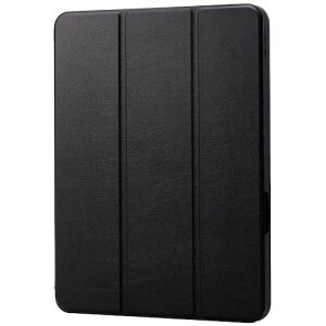 �G���R���iELECOM�j�@iPad�@Pro�@11�C���`�p�t���b�v�P�[�X�@�X���[�v�Ή��@�u���b�N�@�y�i�ԁFTB-A22PMSABK�z