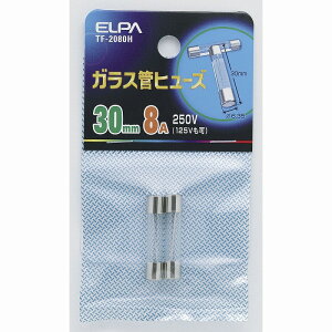 �����d��iELPA�j�@�K���X�ǃq���[�Y 30mm 250V 8A�@�y�i�ԁFTF-2080H�z