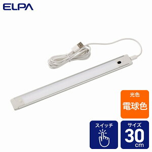 �����d��iELPA�j�@LED�X�������t���b�g���C�g�iLED���ړI���j �{�^���X�C�b�`�@�d���F�@�y�i�ԁFALT-USB2030PS�iL�j�z