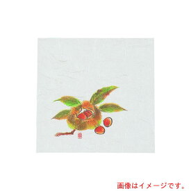 【メール便対応】遠藤商事（TKG）　アーテック　ニュー四季懐紙　5寸（100枚入）　NS−13　栗　【品番：QKIJ501】