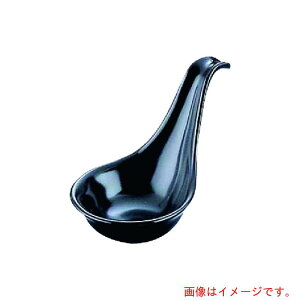 遠藤商事(TKG) エムズジャパン 置きレンゲ D−133 黒 【品番:RMJ7202】