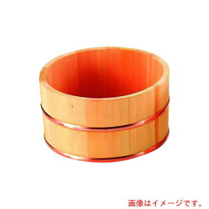 遠藤商事(TKG) ヤマコー サワラ 湯桶(銅タガ) 【品番:ZYO02】