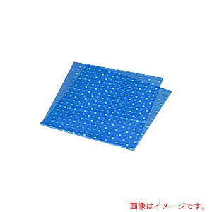 遠藤商事(TKG) 福助工業 強化風呂敷 水玉青 中 (100枚入) 【品番:GHL1002】