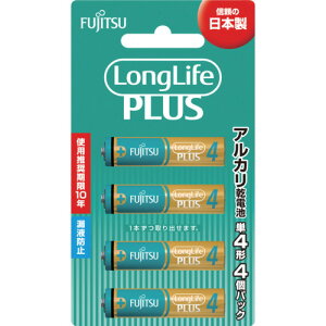 �y���[���֑Ή��zFDK�@FDK�@�A���J�����d�r�@�P4�`�@1�D5V�@LR03LP�@LongLife�@PLUS�@�^4�Z�p���[�g�u���X�^�[�@�y�i�ԁFLR03LP(4B)�z