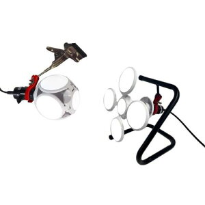 フジマック fmc LEDスタンド&クリップ2WAYランプ60W 【品番:PWL-60FLS】