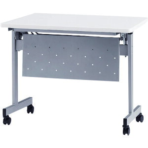 ����H�Ɓ@TOKIO�@�V���㎮�X�^�b�N�e�[�u���i�p�l���t�j�@1200×600mm�@�V�F�F�z���C�g�@�y�i�ԁFHSN-1260P-W�z