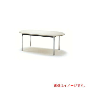 �y�ʓr��������z����H�Ɓ@TOKIO�@�~�[�e�B���O�e�[�u���@�ȉ~�^�@1800X750�@�z���C�g�@�y�i�ԁFTC-1875R WH�z