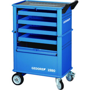 【別途送料あり】GEDORE ツールトロリー 引出4段 45x4 【品番:6627550】