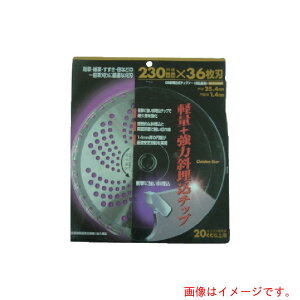 キンボシ GS 斜埋込チップソー230mm36枚刃 【品番:210420】