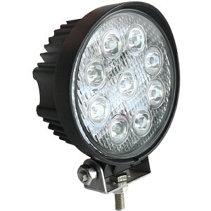 グリーンクロス LED作業灯 27W 丸型 60° 2300LM LD27Y 【品番:6300031437】