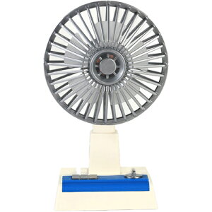 グリーンクロス ポータブル扇風機 懐かしの昭和風デザイン 【品番:6300050796】