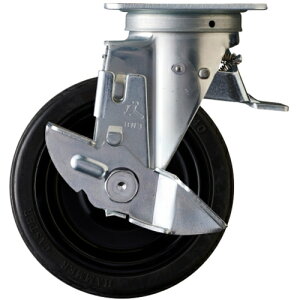 �n���}�[�L���X�^�[�@�X�C�b�`�L���X�^�[�@�S���ԗցi�i�C�����z�C�[���E�{�[���x�A�����O�j150mm�@�X�g�b�p�[�t�@�y�i�ԁF413F0S-CHR150�z