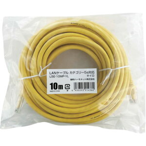 �y�ʓr��������z���a�n�[���l�b�g�iKYOWA�j�@Harmonet�@LAN�P�[�u���@�J�e�S���[5e�i�ȈՕ�j�C�G���[10m�@�y�i�ԁFL5E-10MP-YL�z