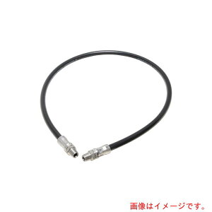 【別途送料あり】中部高圧ホース コンパクトホース 両端1/4オス金具付 1/4手元ホース 1M 【品番:T2-1-1-1M】