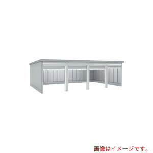 【別途送料あり】稲葉製作所(イナバ) ガレージ ガレーディア GRN−2142SL−3 N 高基礎 結露付 スノーグレー 【品番:GRN-2142SL-3-N-TK-K-SG】□