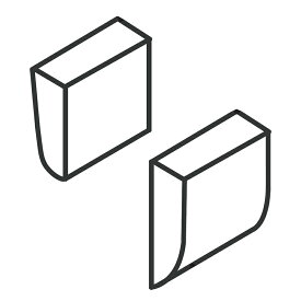 LIXIL（INAX）　隙間隠しパッキン　【品番：BB-HIK90/G】【14】