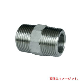 【メール便対応】イノック　六角ニップル　8A　【品番：304STN8A】