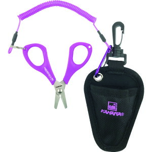 【メール便対応】ウェルグジャパン ハサミ PEラインシザースPLUSパープル 【品番:PESP-PU】