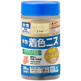 カンペハピオ（Kanpe Hapio）　水性着色ニス　とうめい　300ML　【品番：00697654002300】