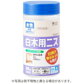カンペハピオ（Kanpe Hapio）　水性白木用ニスA　つやけしとうめい　300ML　【品番：00737653732300】