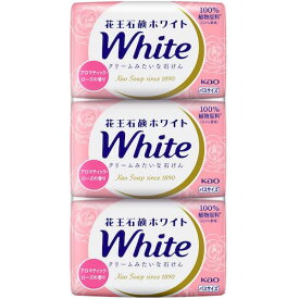 花王　Kao　花王石鹸ホワイト　アロマティック・ローズの香り　バスサイズ　3コパック　【品番：430229】【JAN：4901301430229】