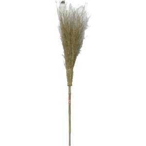 【別途送料あり】加藤伝蔵商店 伝蔵 竹箒5段 友好 赤ラベル 【販売単位:30】 【品番:A004】