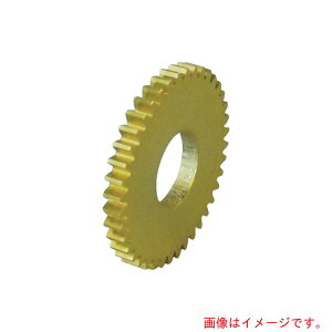 【メール便対応】協育歯車工業(KG) S45C平歯車 S50B60A−0208 モジュール0.5 圧力角20度(並歯) 黄銅 A1形 【品番:S50B60A-0208】