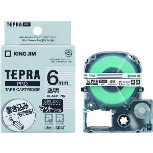 �y���[���֑Ή��z�L���O�W���iKING JIM�j�@�y�����z�u�e�v���vPRO�e�[�v�@6mm�@�}�b�g���x�������^�������@����8m�@�y�i�ԁFSB6T�z