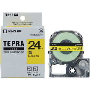 �L���O�W���iKING JIM�j�@�y�����z�u�e�v���vPRO�e�[�v�@24mm�@�����x���^�������@����8m�@�y�i�ԁFSC24Y�z
