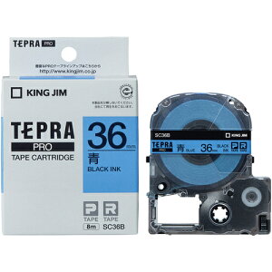 �L���O�W���iKING JIM�j�@�y�����z�u�e�v���vPRO�e�[�v�@36mm�@���x���^�������@����8m�@�y�i�ԁFSC36B�z