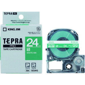 �L���O�W���iKING JIM�j�@�y�����z�u�e�v���vPRO�e�[�v�@24mm�@�΃��x���^�������@����8m�@�y�i�ԁFSD24G�z