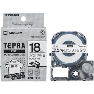�L���O�W���iKING JIM�j�@�y�����z�u�e�v���vPRO�e�[�v�@18mm�@�A�C�������x���^�������@����5m�@�y�i�ԁFSF18K�z