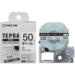 �L���O�W���iKING JIM�j�@�y�����z�u�e�v���vPRO�e�[�v�@50mm�@���O�ɋ������x���^�����x���^�������@����7m�@�y�i�ԁFSS50KV�z