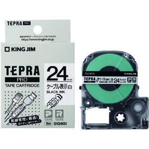 �L���O�W���iKING JIM�j�@�y�����z�u�e�v���vPRO�e�[�v�@�P�[�u���\�����x���^�����x���^�������@�Ή��P�[�u���a��24mm�@�y�i�ԁFSV24KN�z
