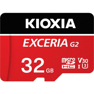 �y���[���֑Ή��z�L�I�N�V�A�iKIOXIA�j�@KIOXIA�@microSD�@EXCERIA�V���[�Y�@���b�h�@KMU�|B032GR�@�y�i�ԁF1521550KMU-B032GR�z